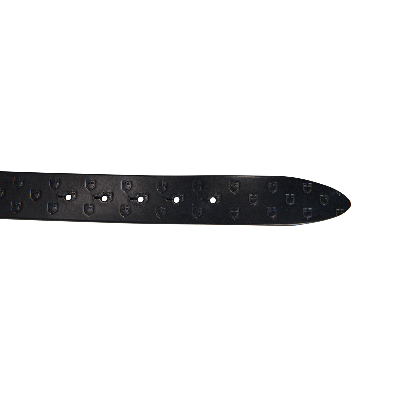 Leder-Gürtel mit Logo-Schnalle