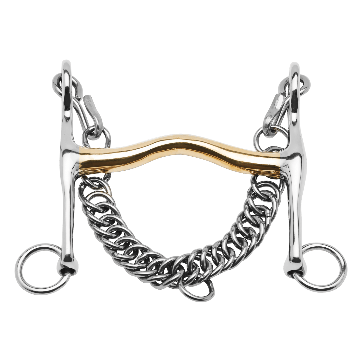 Dressurkandare, verjüngte Zungenfreiheit, Kaugan®, 12 mm