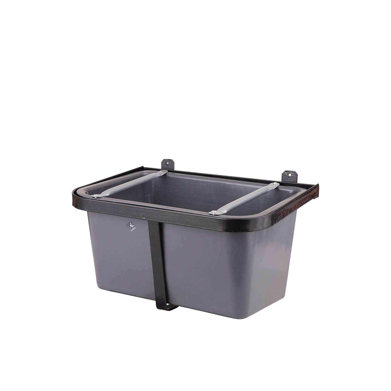 Futtertrog 35 l in grau