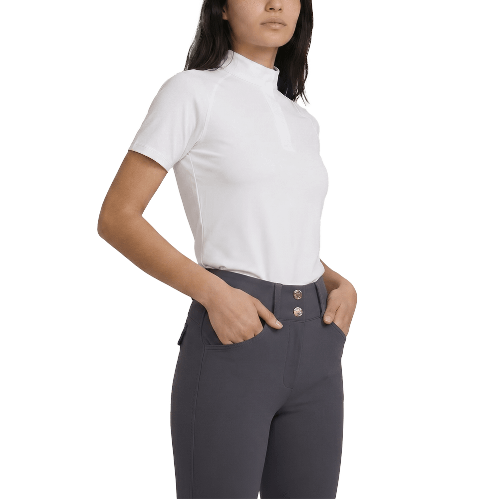 Turniershirt Damen Classic Kurzen Ärmeln