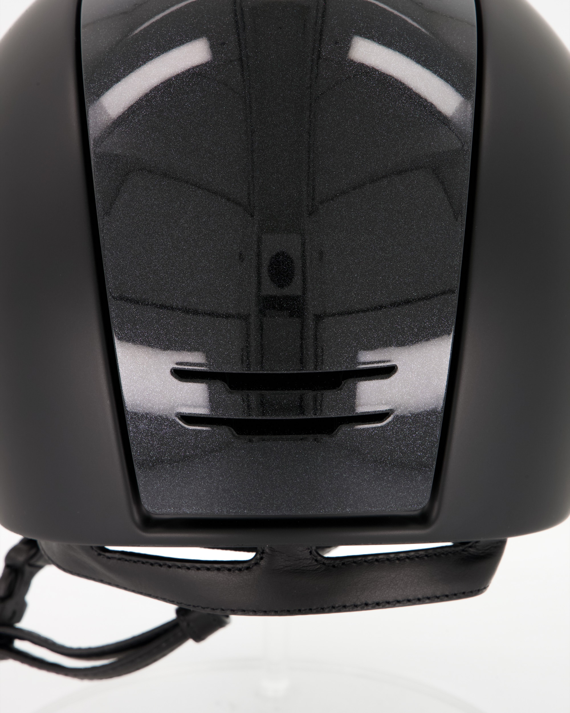 Reithelm Cromo 2.0 Textile/Diamond Polo in schwarz