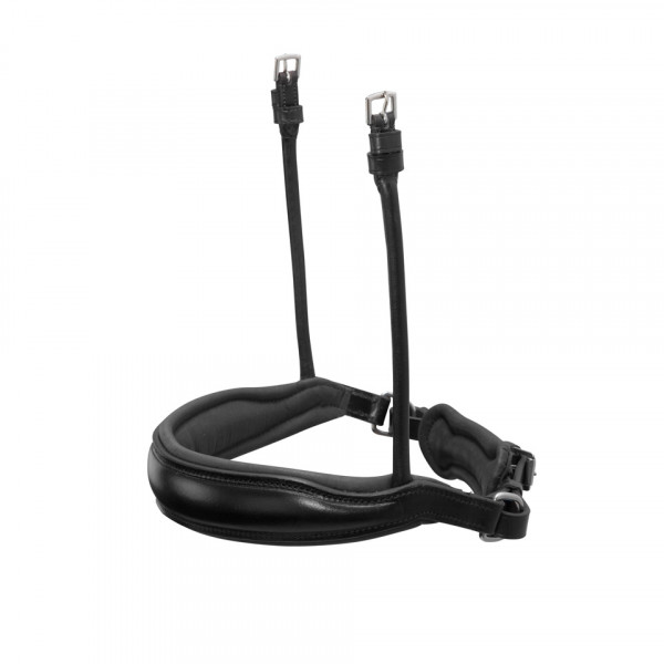 Reithalfter Venice in black/patent/silver