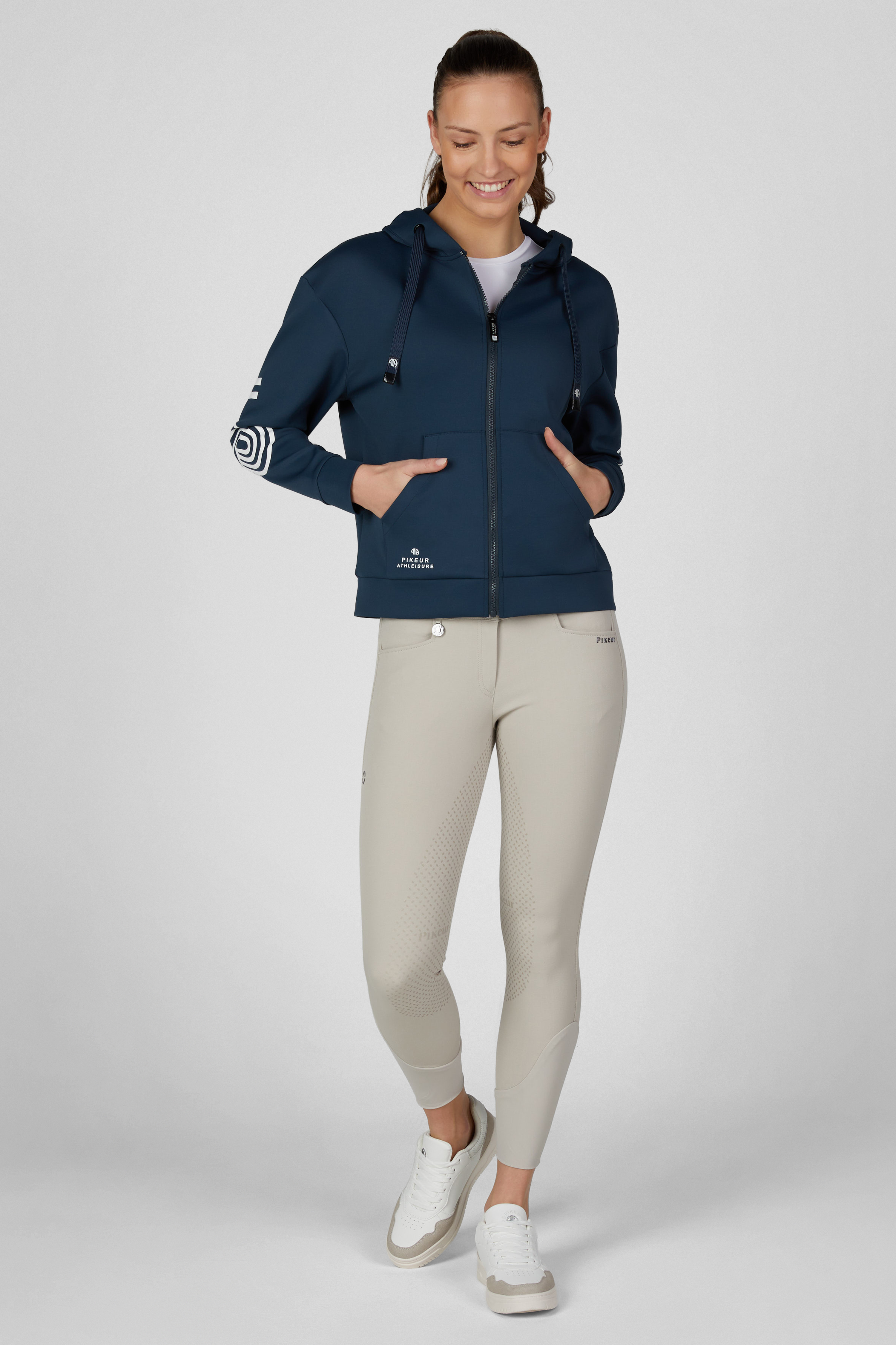 Sweatjacke Damen Oversize