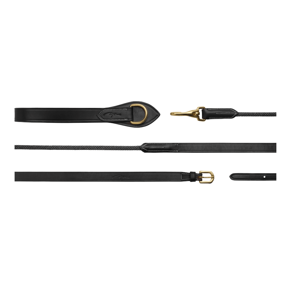 Ausbindezügel aus Leder und Nylon 5/8" | Dy'on