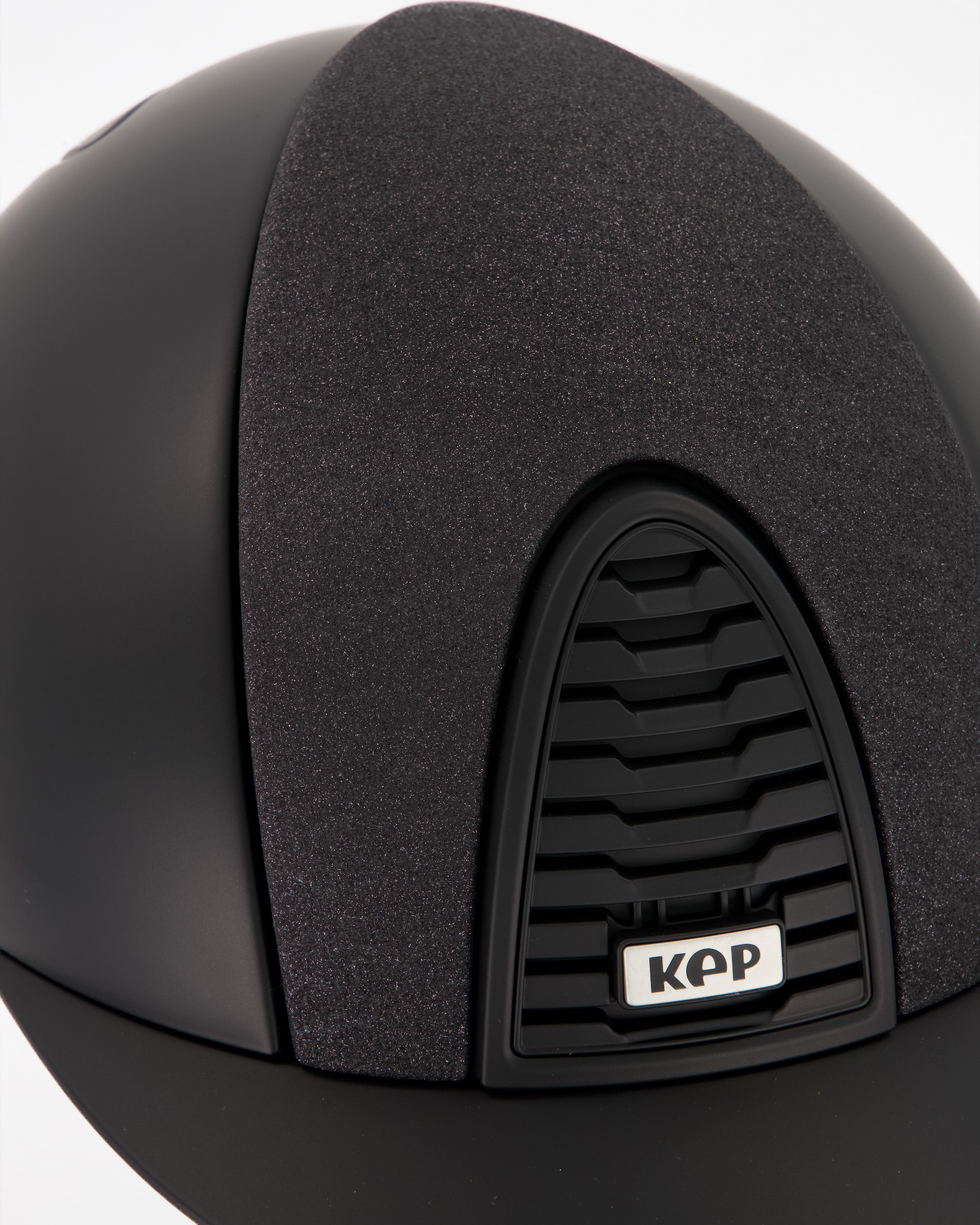 Riding helmet Cromo 2.0 Textile Star Black Grid in black