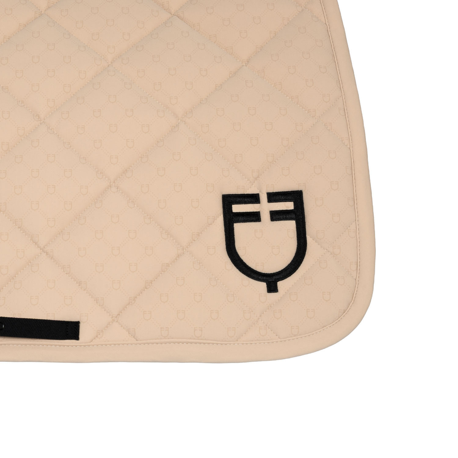 Springschabracke mit Monogramm-Print