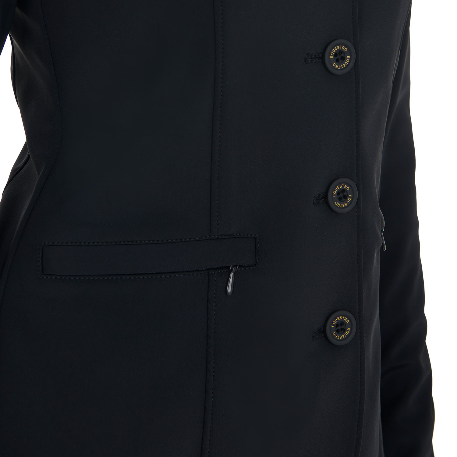 Damen-Turnierjacket mit kontrastfarbenem, gesticktem Logo