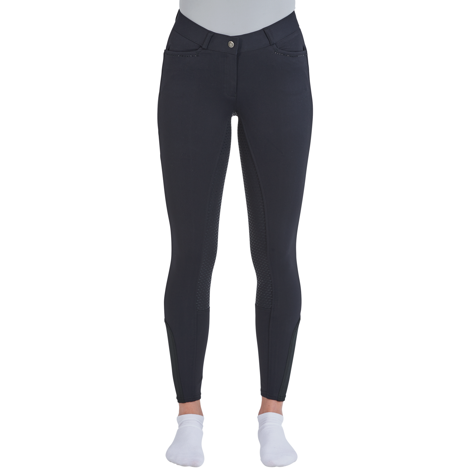 Reithose Damen Senja Winter mit Vollgrip