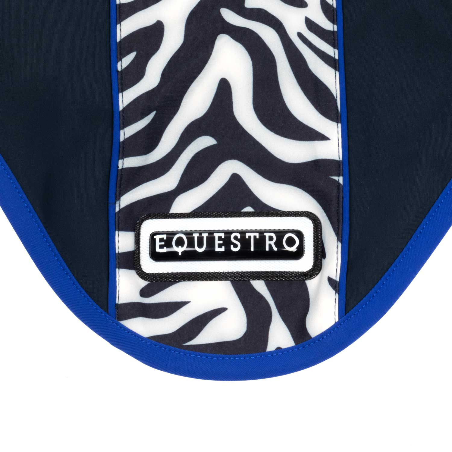 Fliegenhaube aus technischem Gewebe mit Zebra-Mittelstreifen