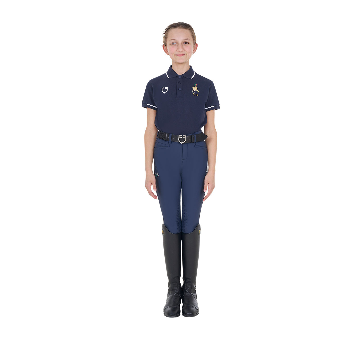 Kinder-Poloshirt aus Funktionsmaterial X FISE