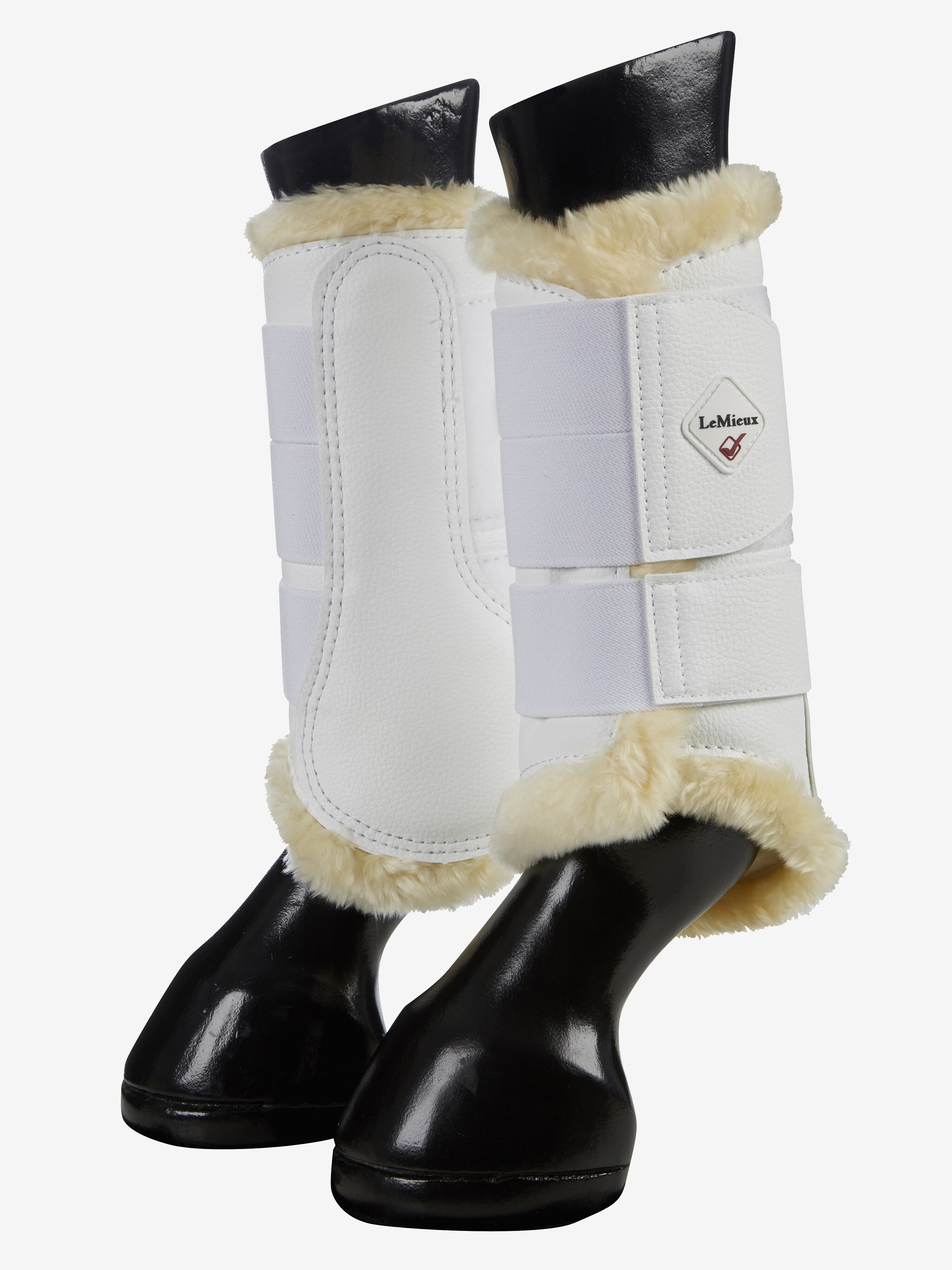 Fleece Brushing dressage boots