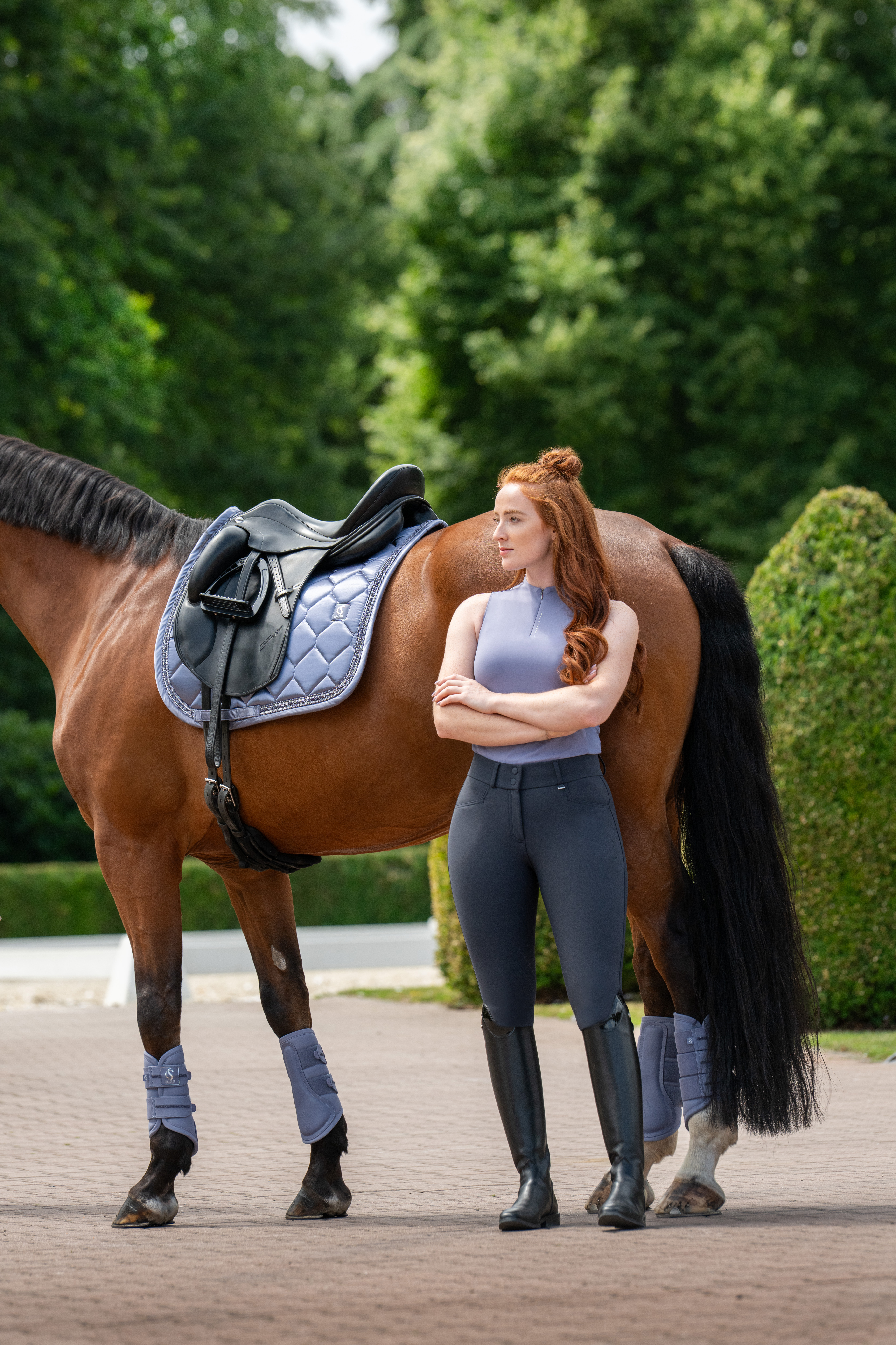 Top Classic Sports Damen Half Zip