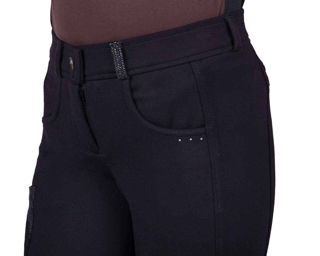 Reithose Kae Junior Halbbesatz