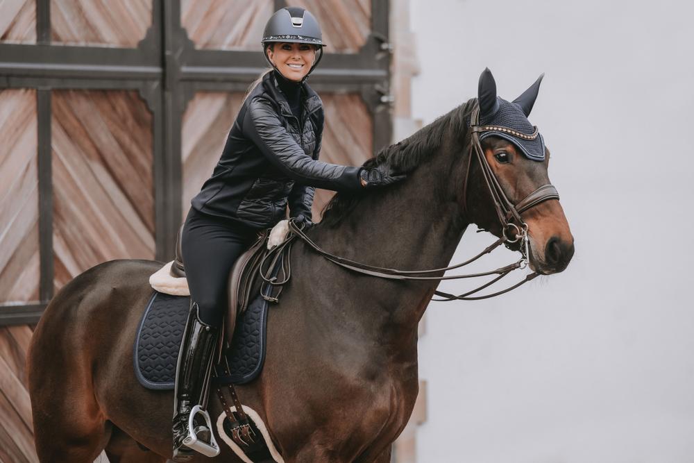 Fliegenhaube Wellington Glitter Band