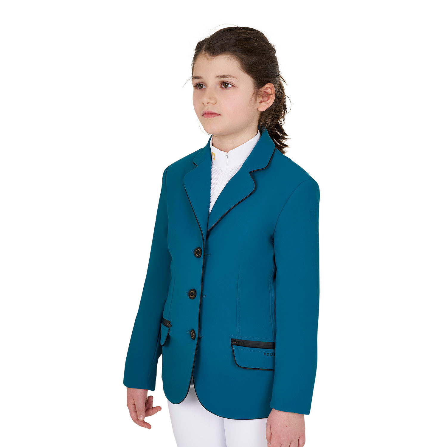 Turnierjacket für Mädchen aus technischem Gewebe