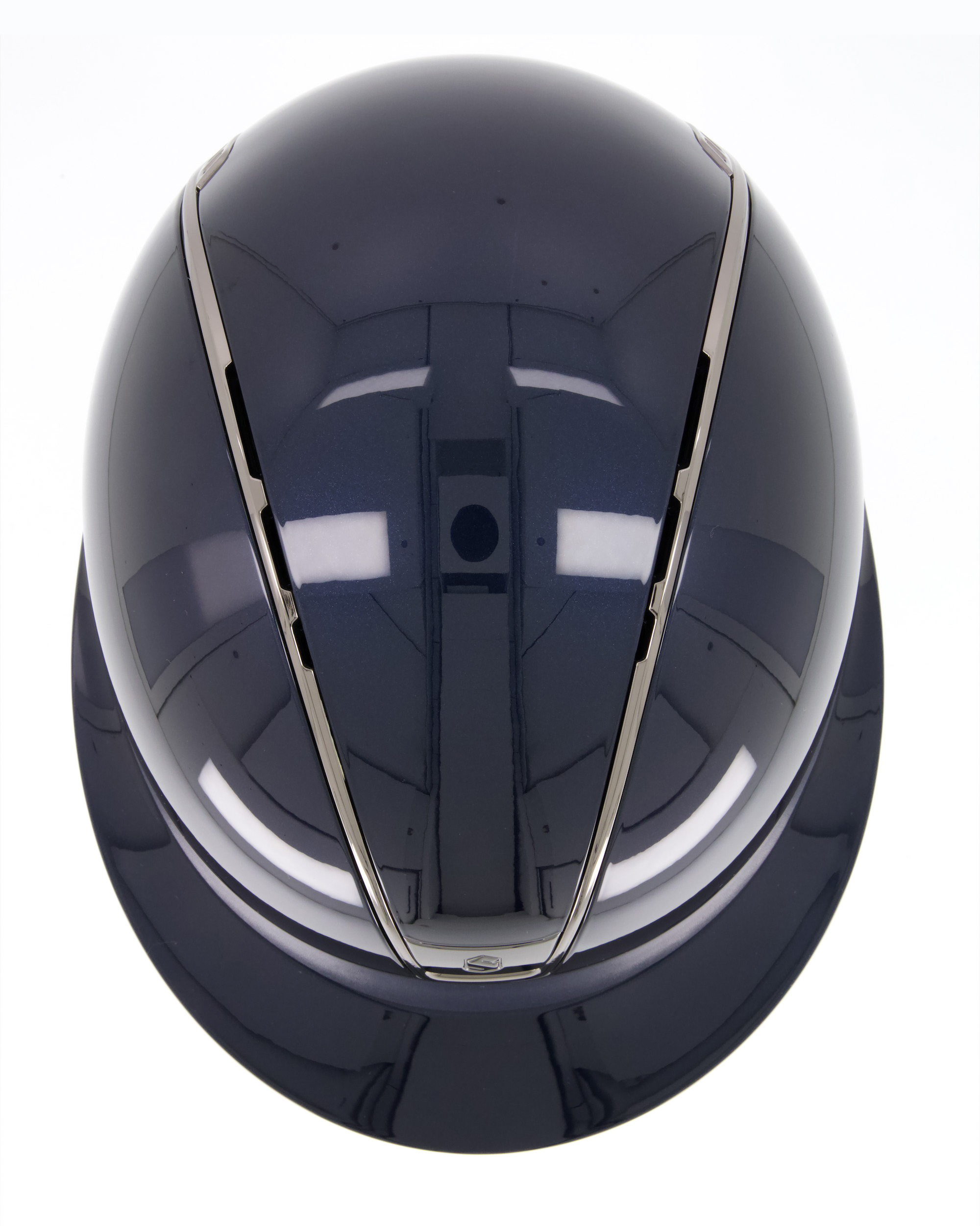 Reithelm 2.0 Miss Shield Shadowglossy Chrome Black in Blau