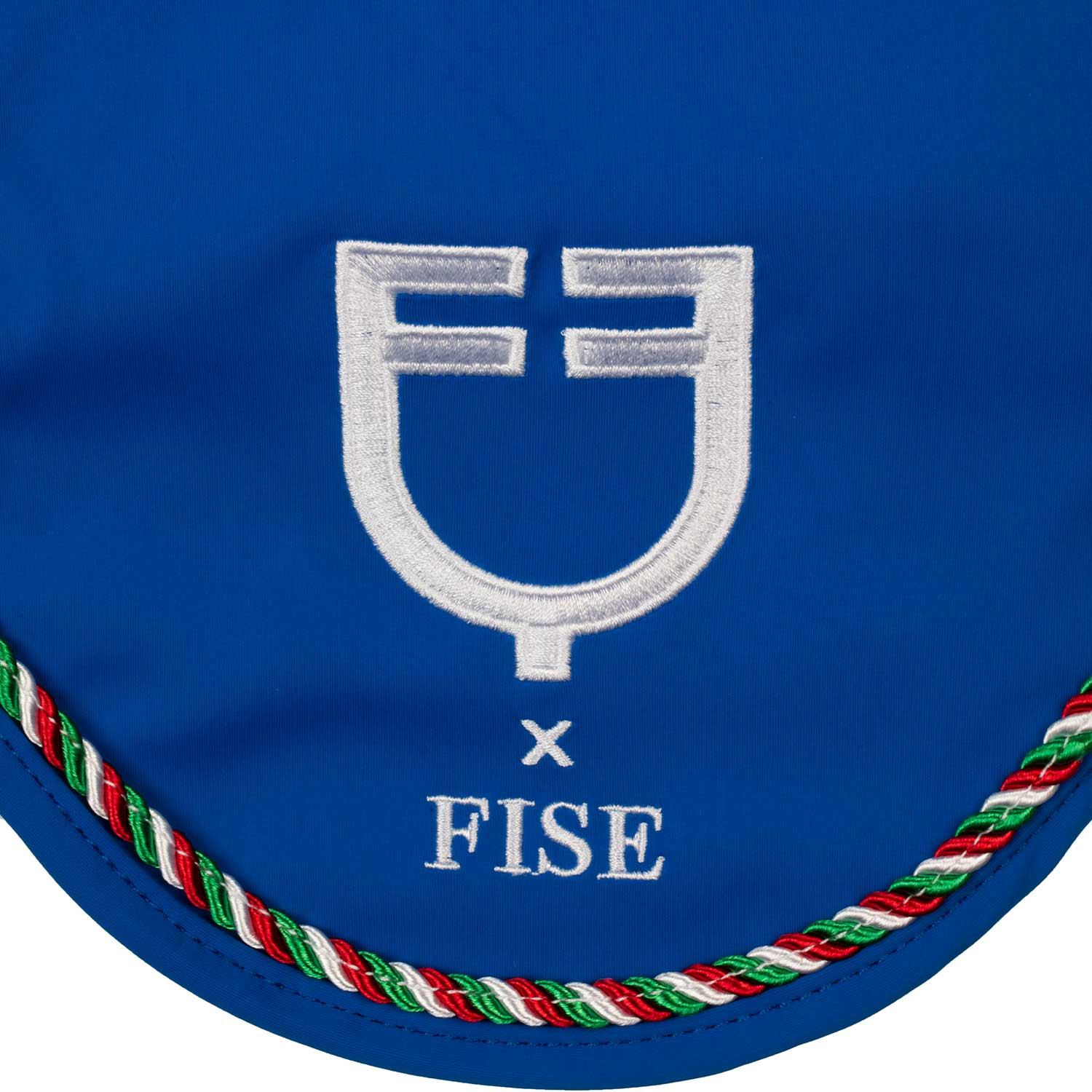 Fliegenhaube mit Italien-Flaggen-Paspel X FISE