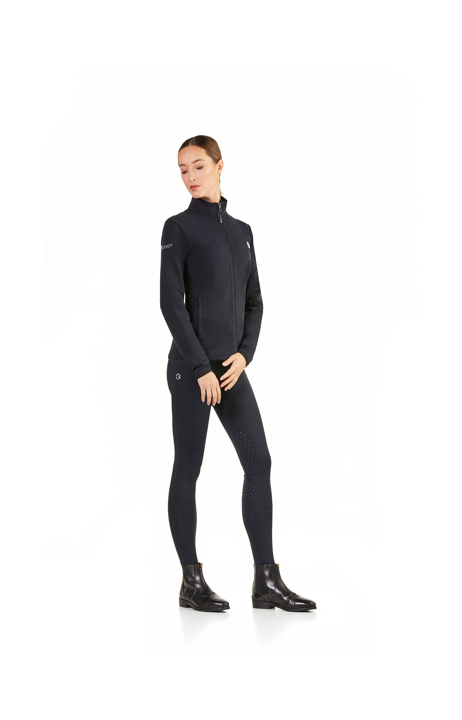 ZOW Sweatshirt Damen mit Reißverschluss, wasserabweisend