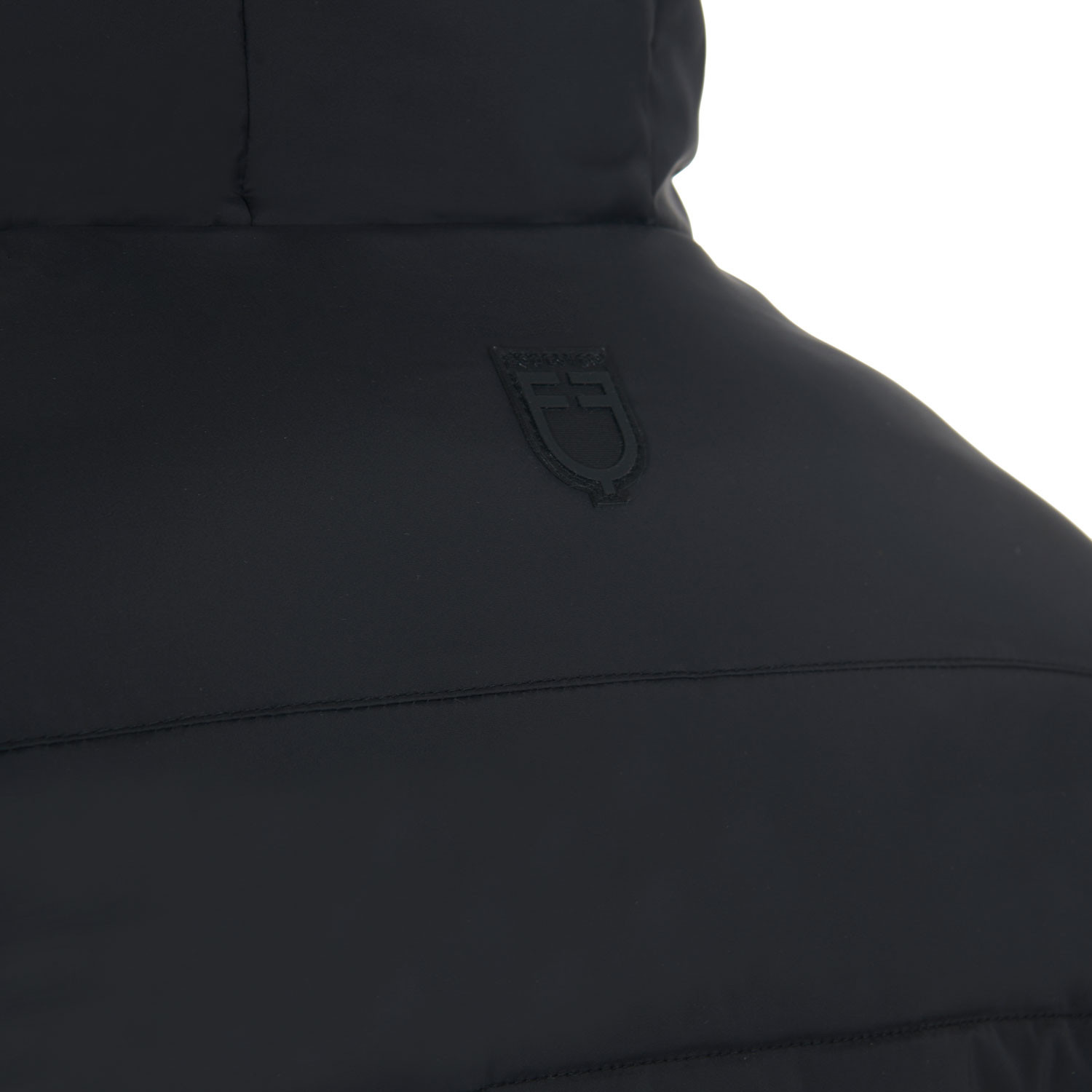 Herren-Daunenjacke aus Stretchgewebe mit Silikon-Patch