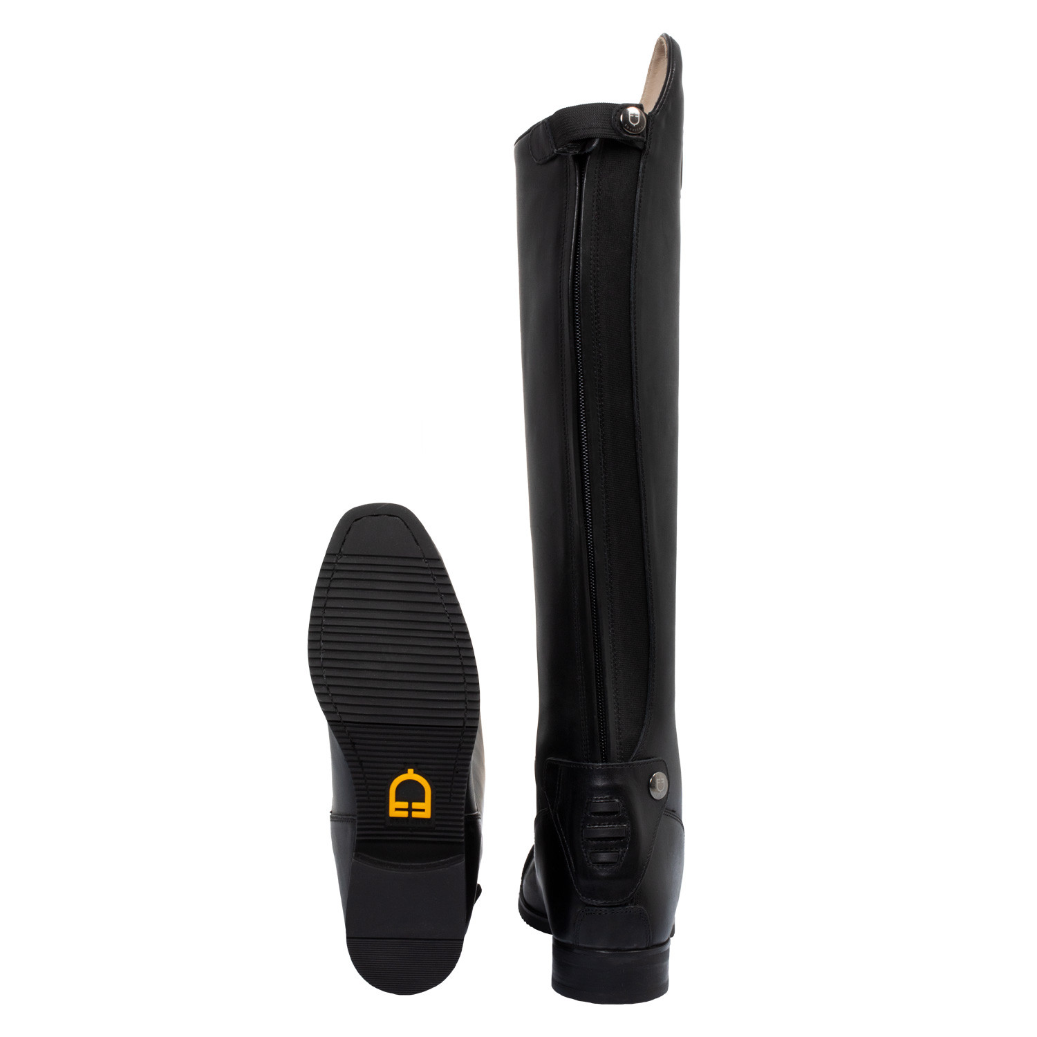 Lederstiefel Neptune Unisex mit Reißverschluss hinten