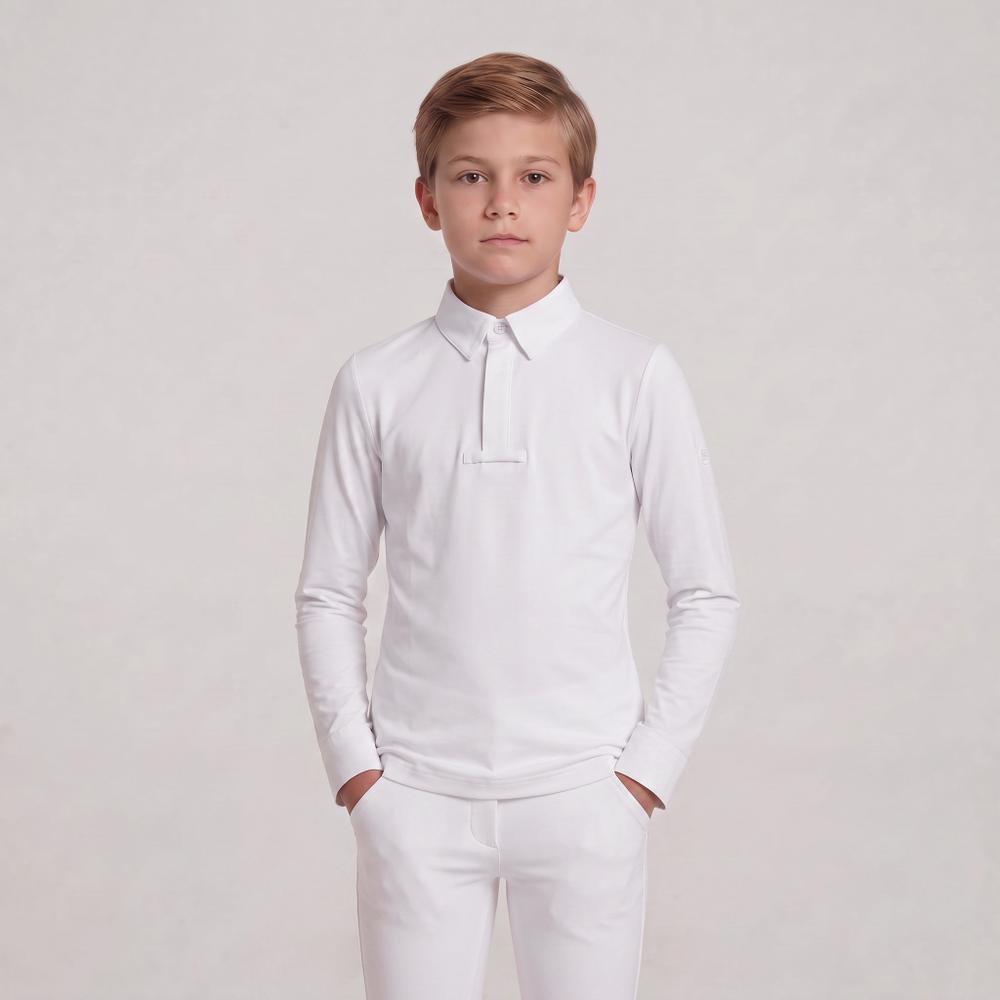 Turniershirt Classic Jungen langarm