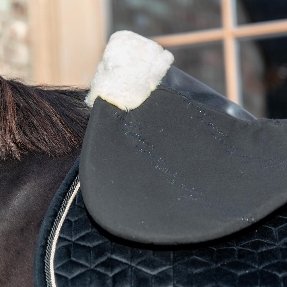 Saddle pad with fur Impact Equaliser 10mm