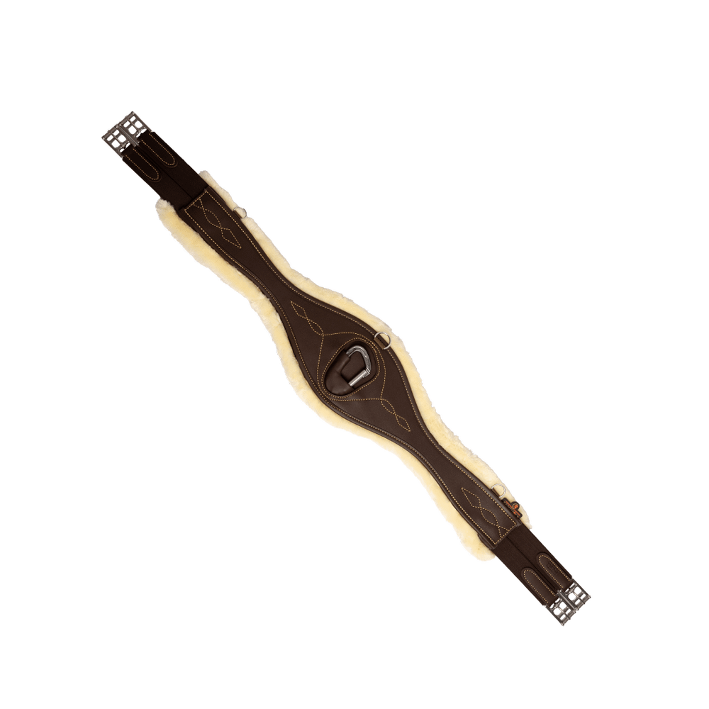 Long girth lambskin anatomical