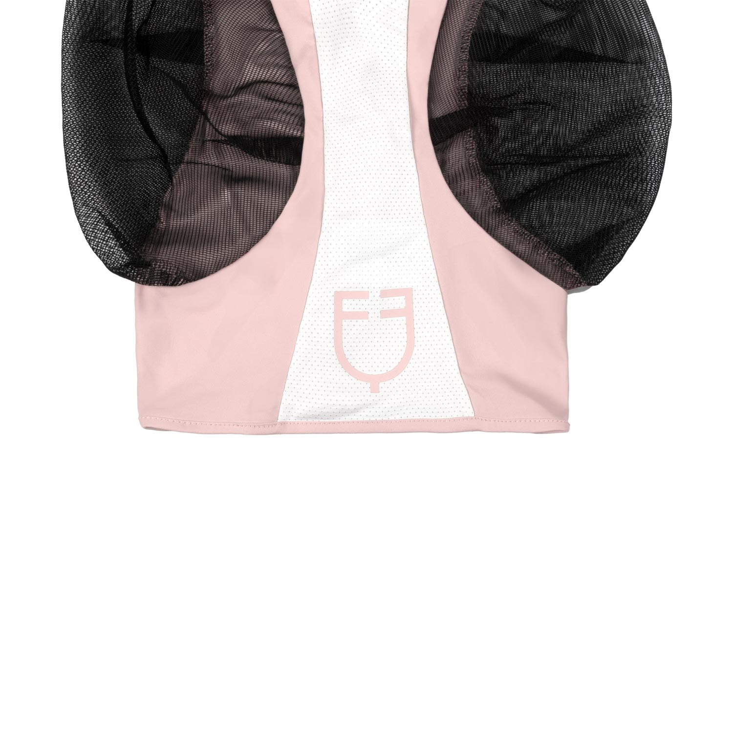 Zweifarbige Fliegenmaske aus Mesh