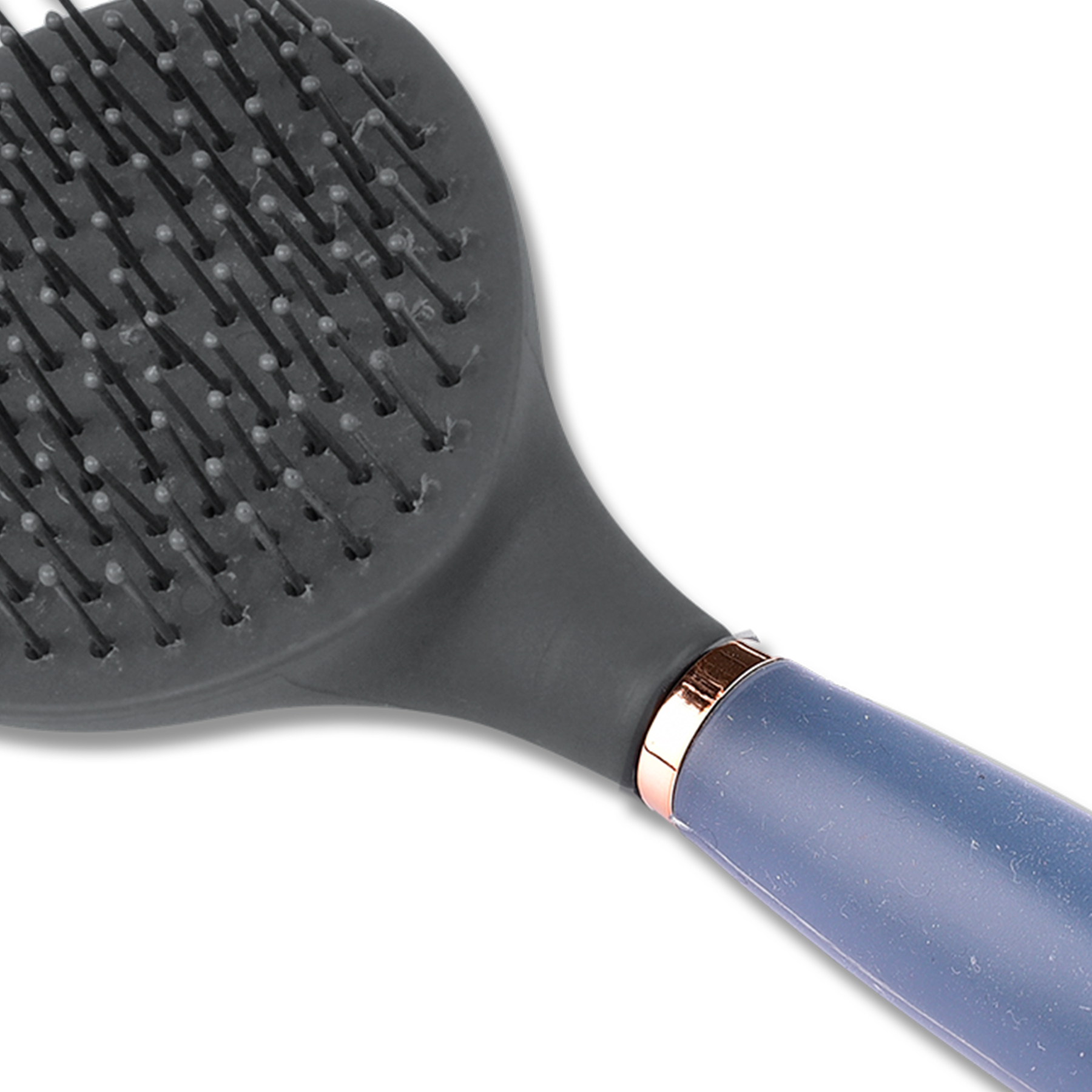 Long hair brush with gel handle Long hair brush with gel handle