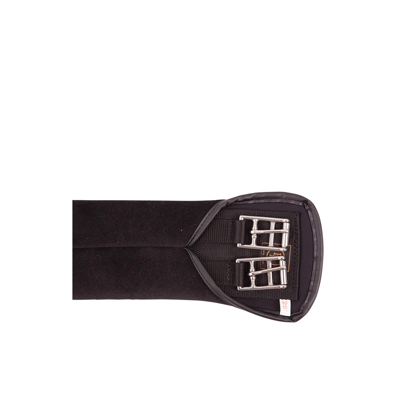 Dressurgurt Velvet in schwarz