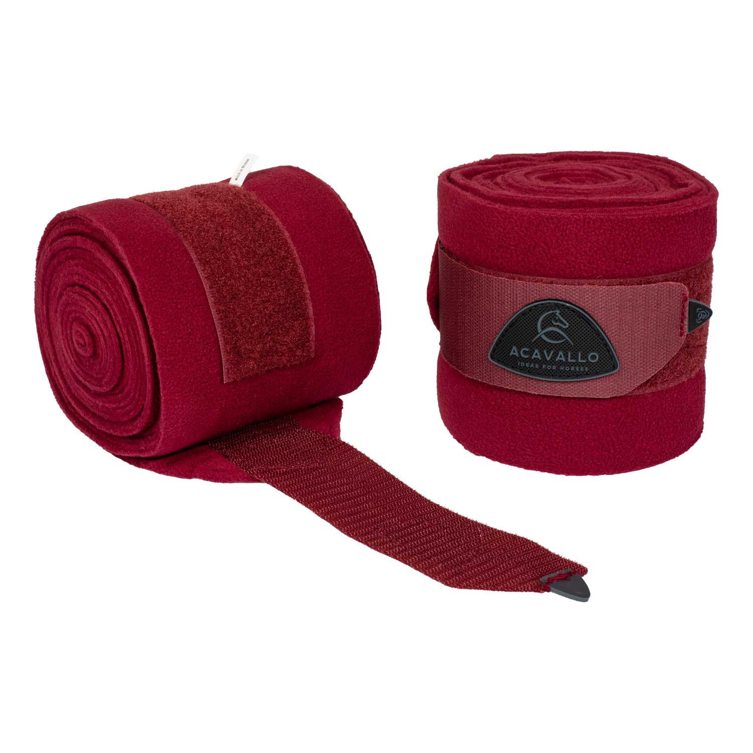 Trainingsbandagen aus Fleece mit Klettverschluss