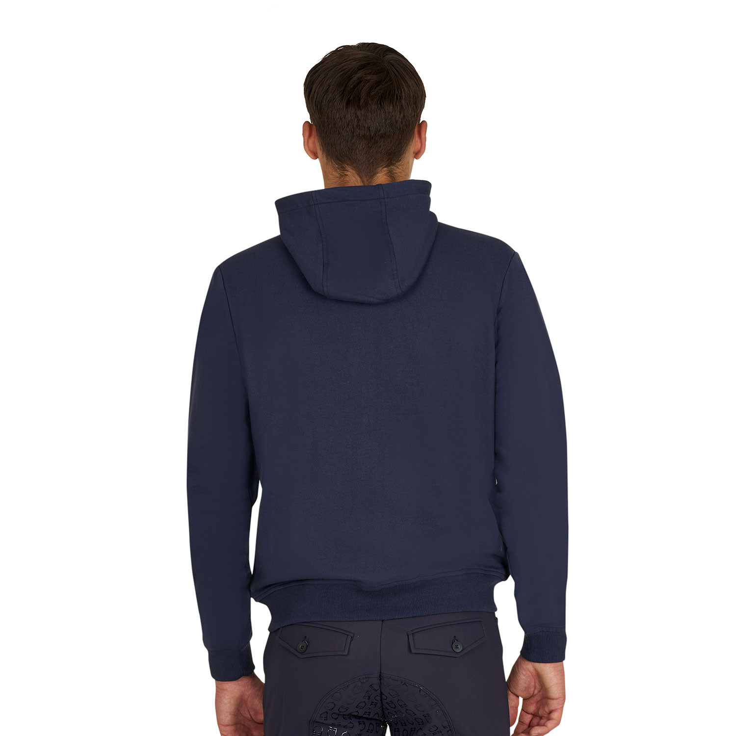 Sweatshirt für Herren mit verstellbarer Kapuze und Reißverschluss