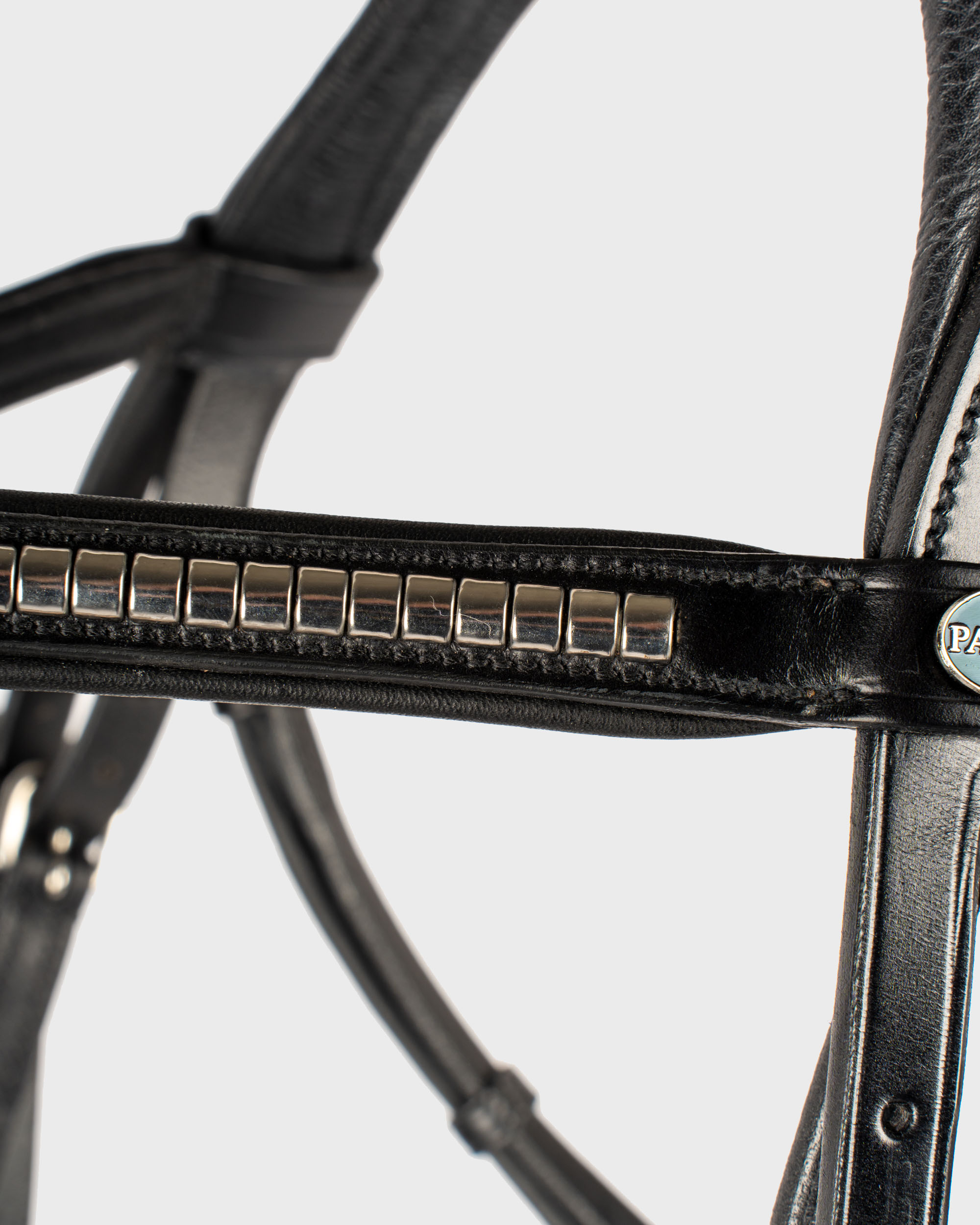 Bridle Balance anatomical stainless steel incl. reins in black