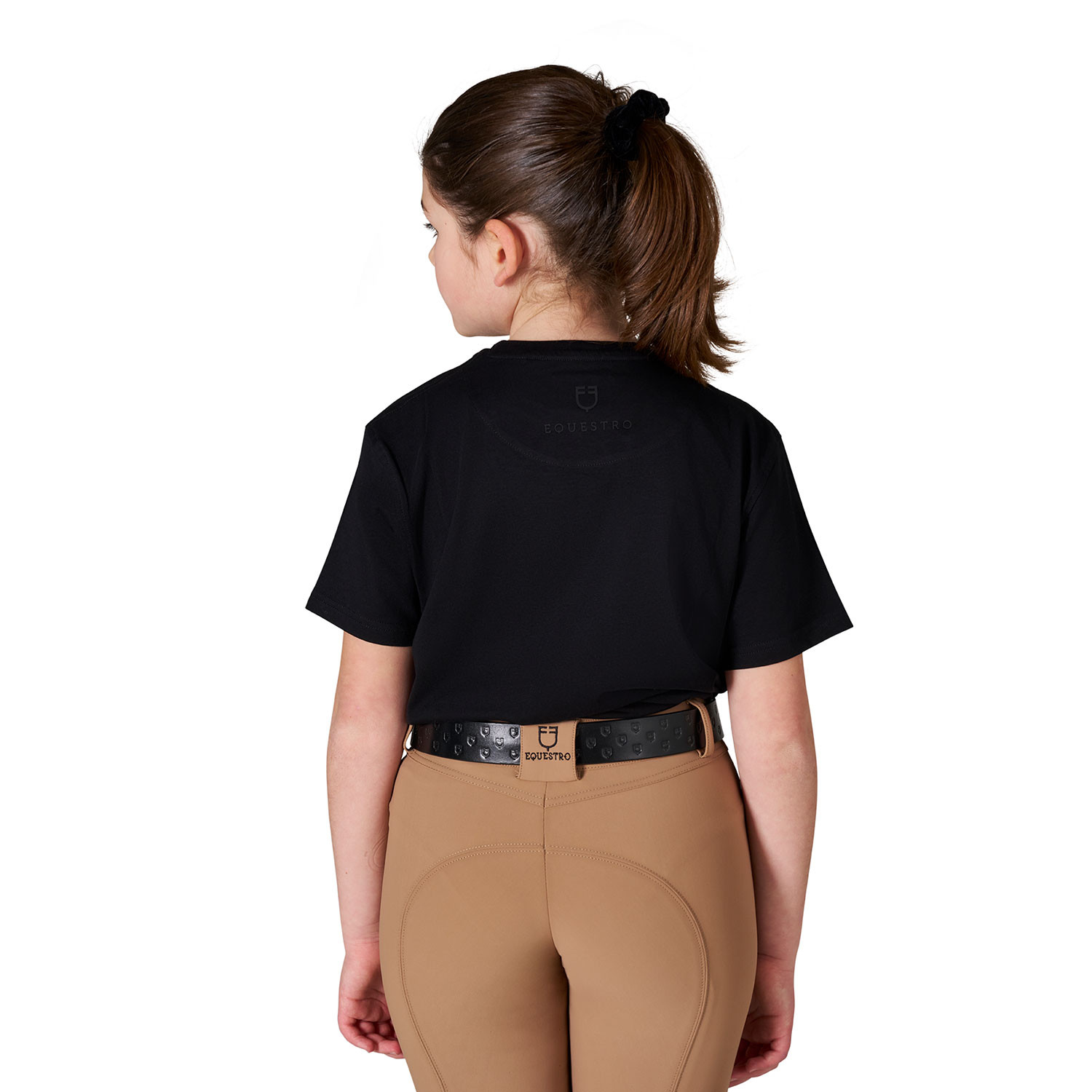 Baumwoll-T-Shirt für Mädchen, sportlich & schick