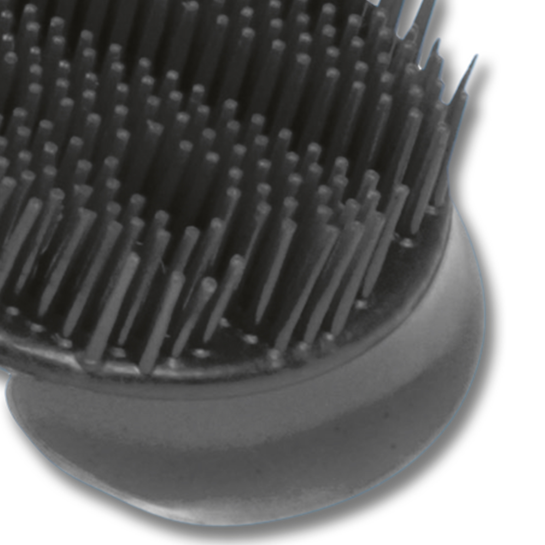 Plastik-Nadelstriegel, schwarz