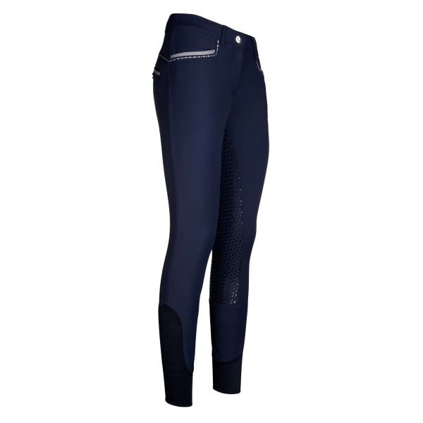 Ladies riding breeches Carice full grip in Navy