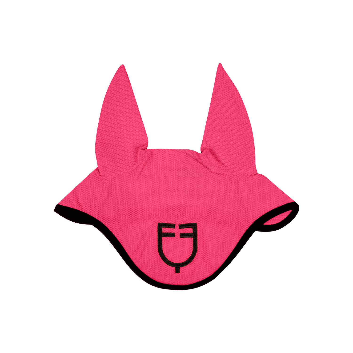 Fliegenhaube aus perforiertem Stoff mit Logo