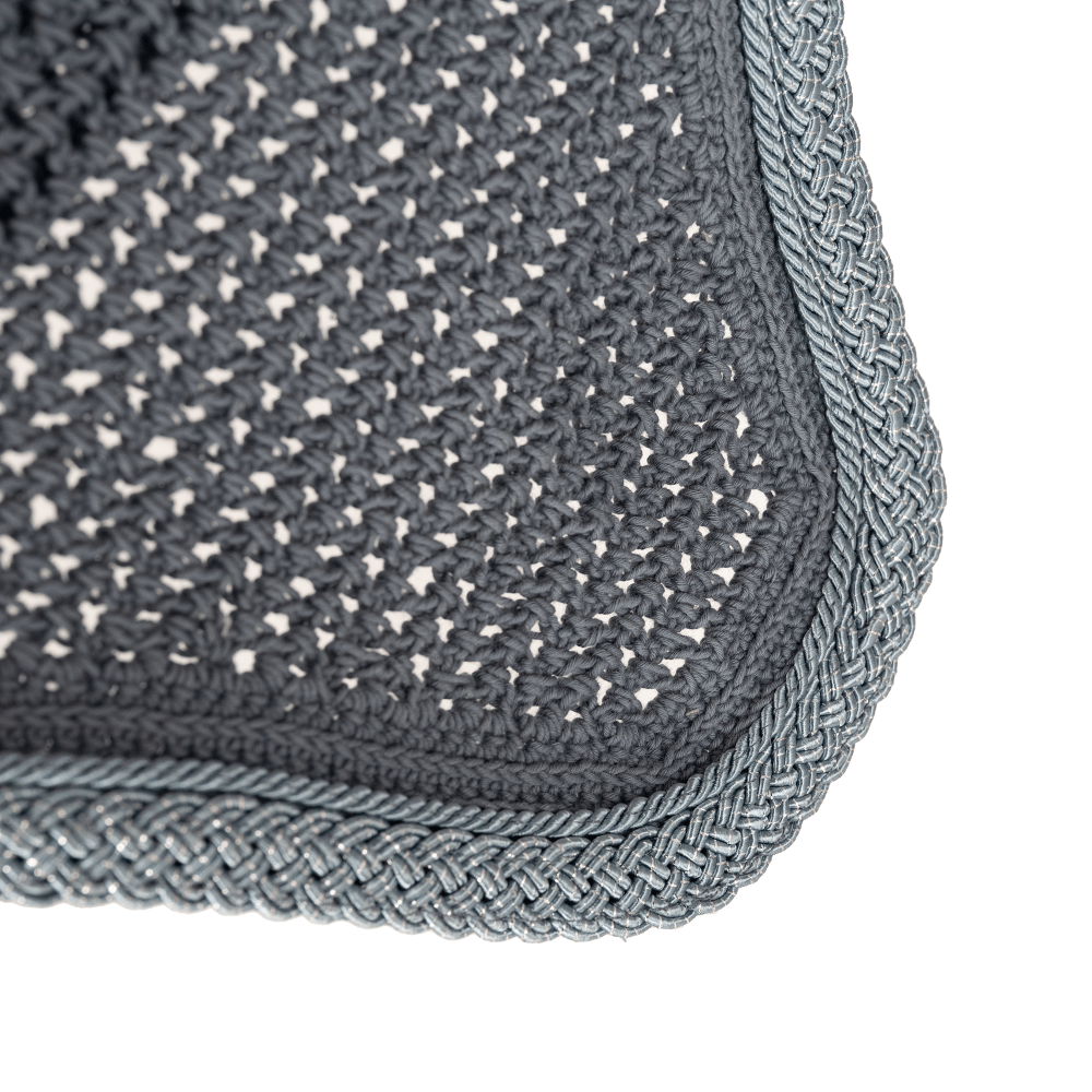 Ear bonnet Wellington Soundless with braided glitter cord
