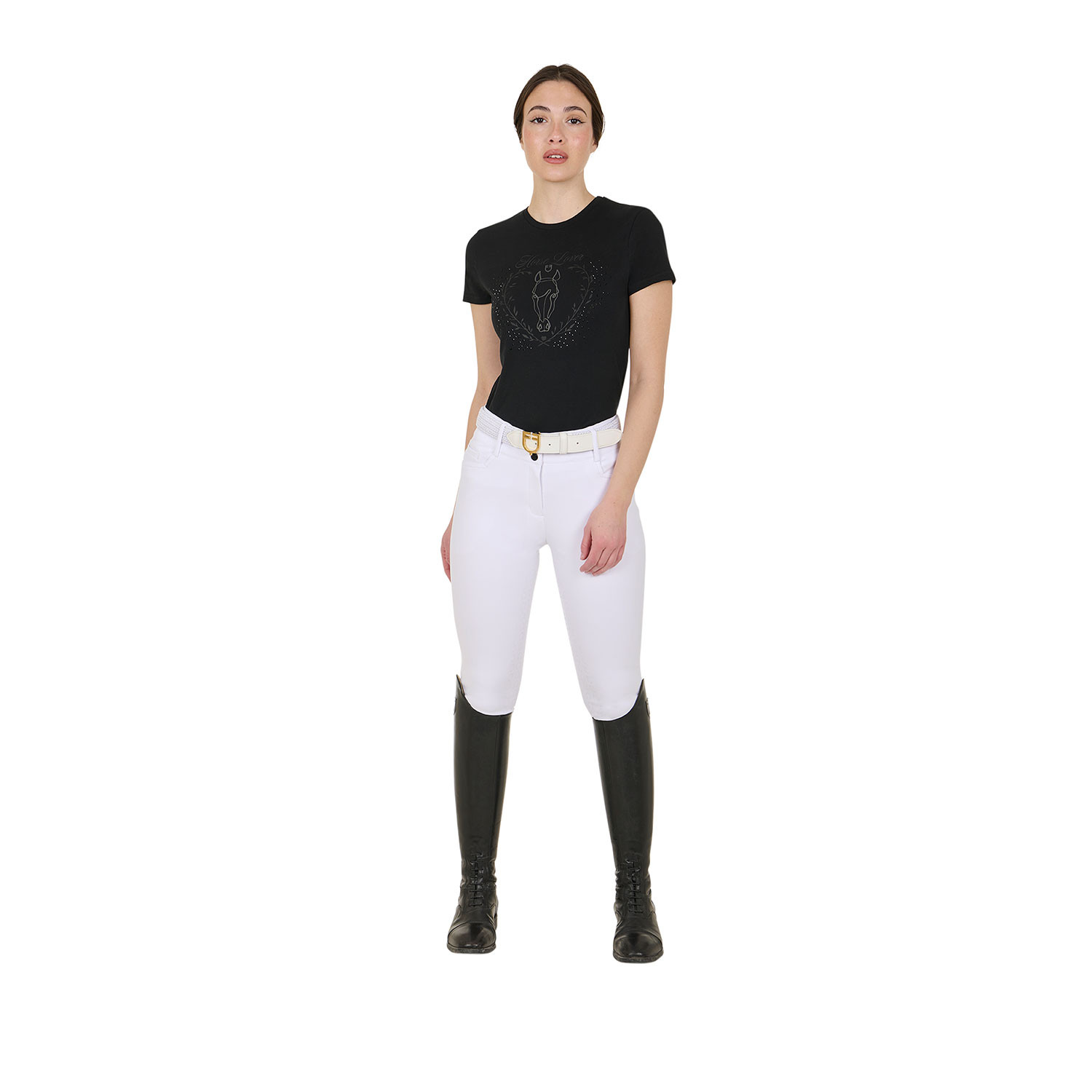 Baumwoll-T-Shirt Wild Heart für Damen