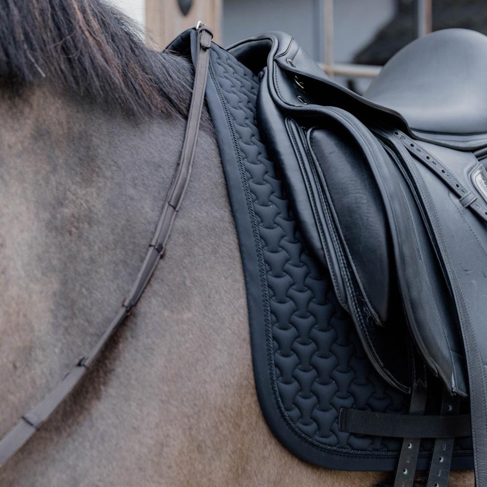 Schabracke Dressur Plaited 3D Logo