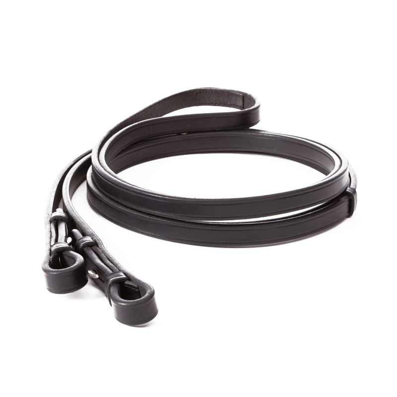 Rênes de bride cuir-14mm-sans barrettes