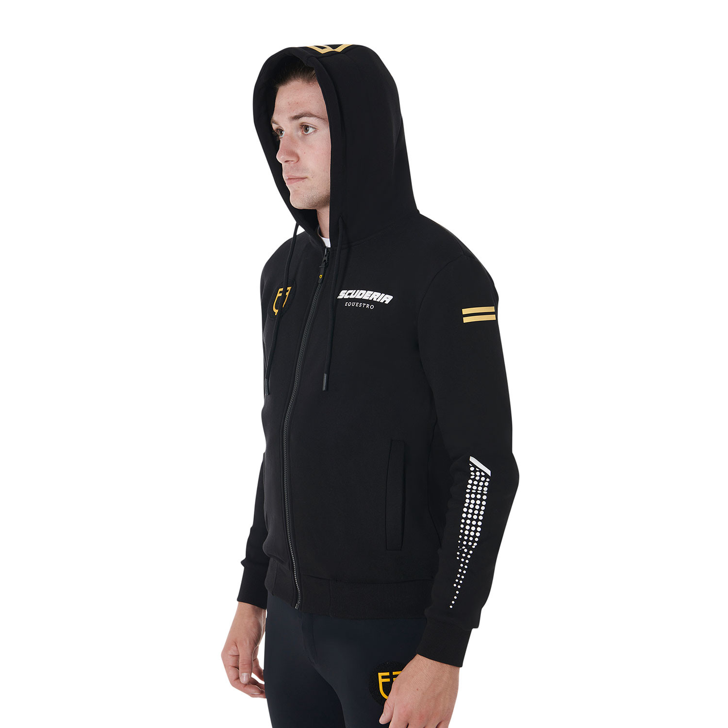 Herren-Kapuzensweatshirt aus Fleece