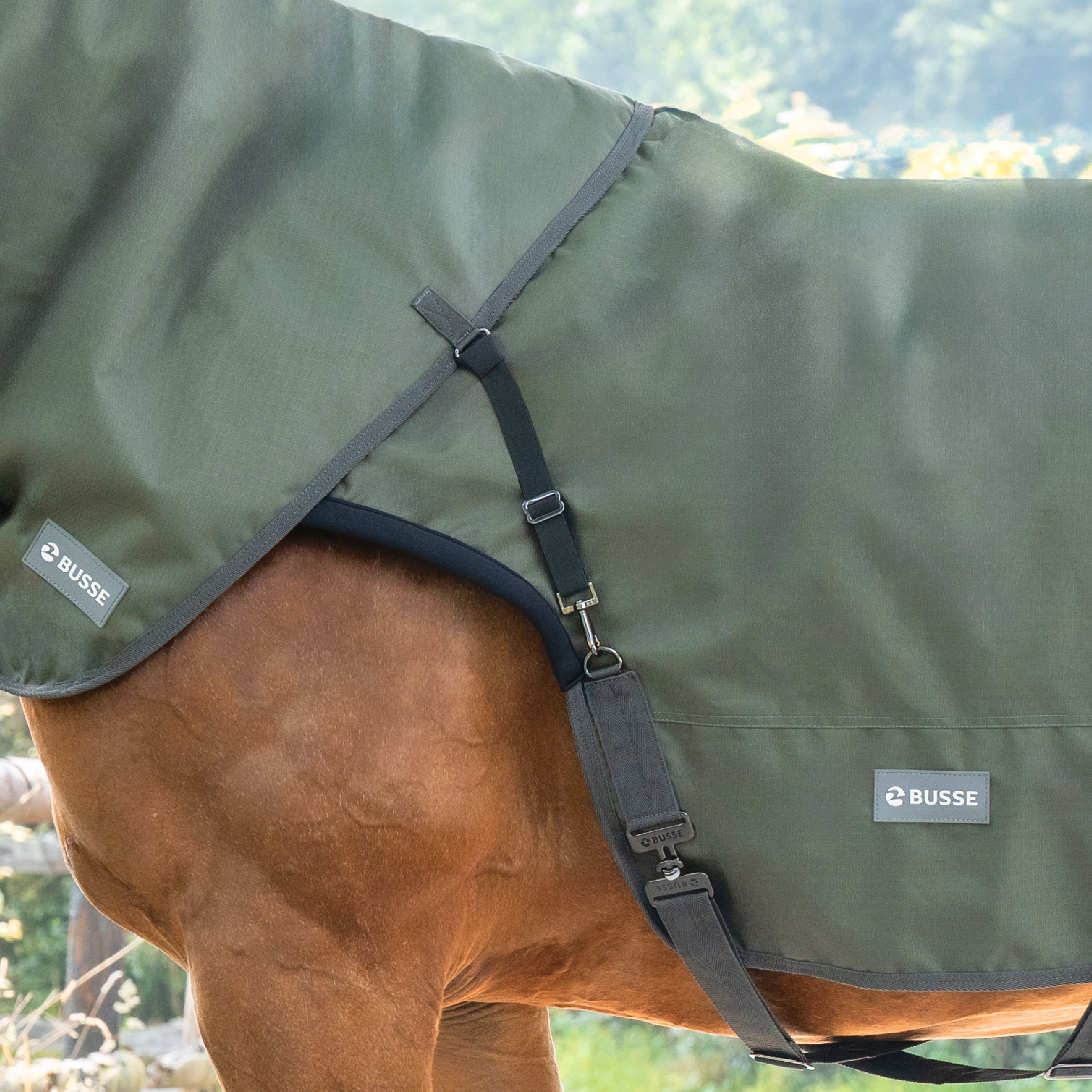 Partie cou couverture d'exercice RAIN BK 50