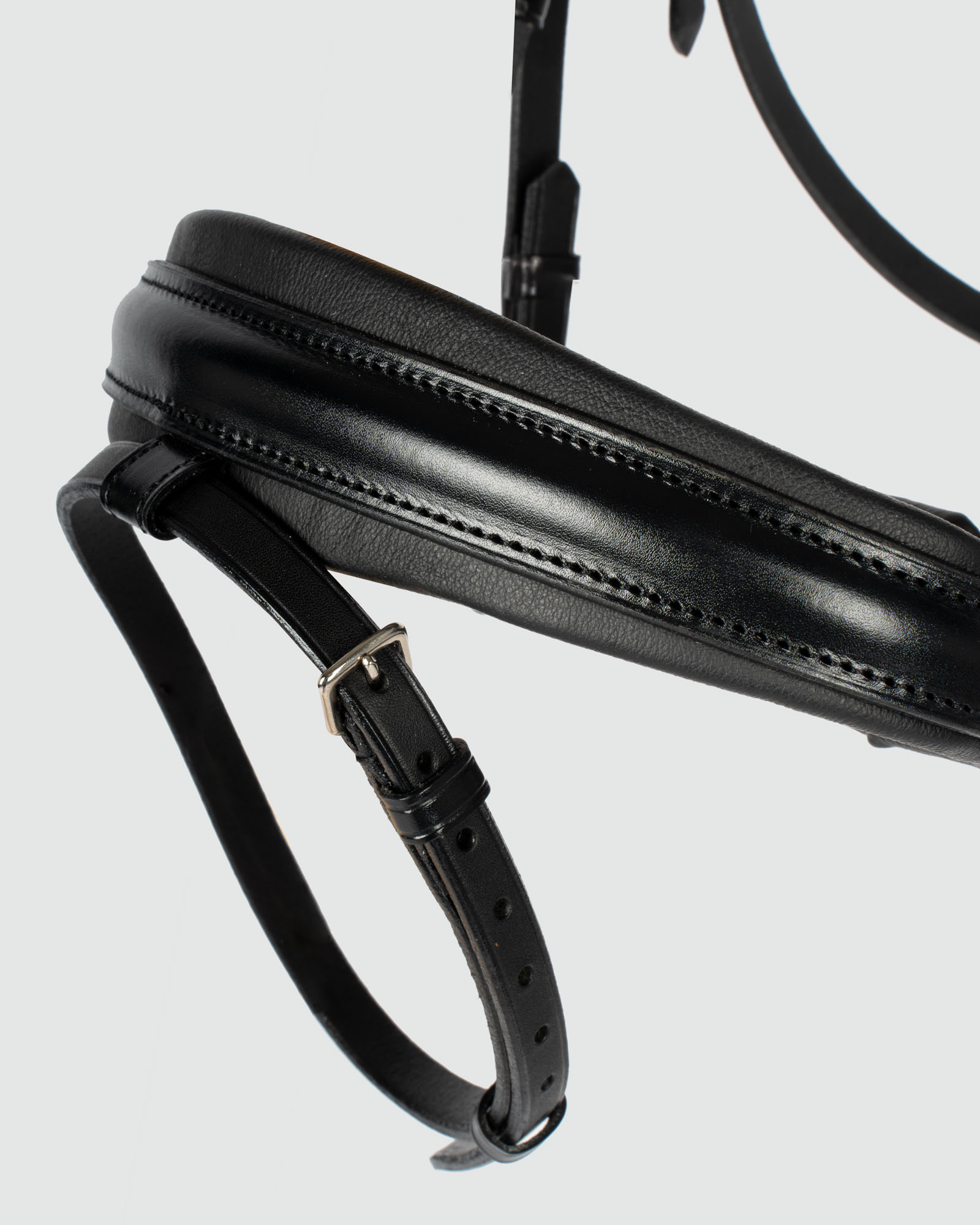 Bridle Tokyo Swedish Comfort XS feel good, browband Rivoli Crystal incl. 16mm web reins in black
