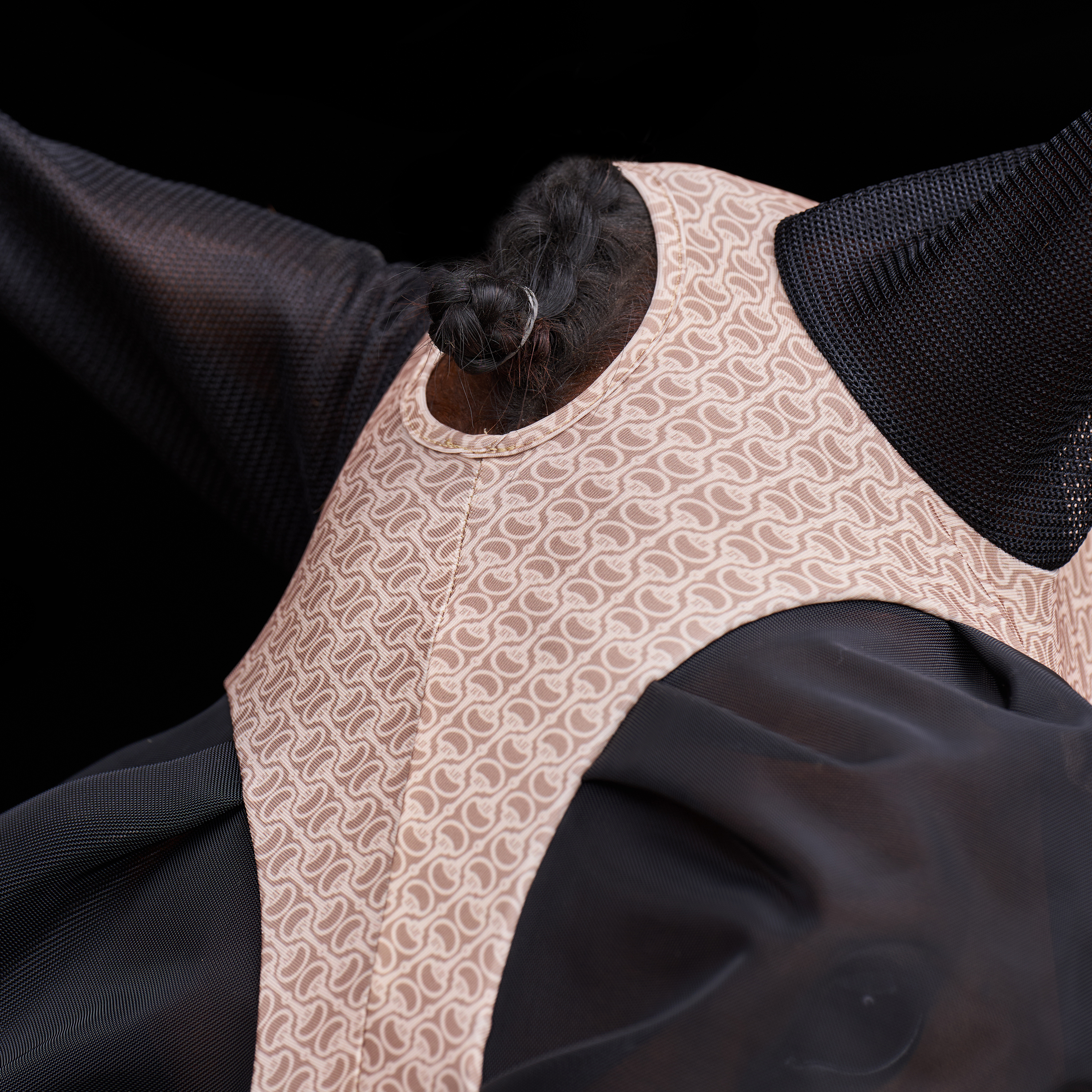 Fliegenmaske Nena print