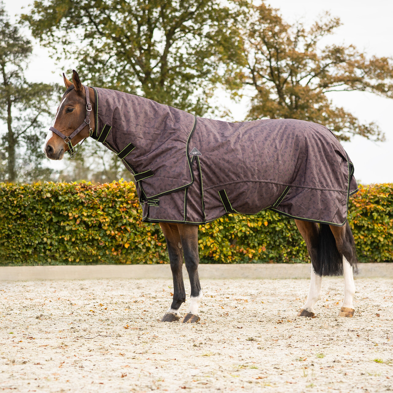 Turnoutdecke 1200D Collection 150gr mit abnehmbarem Hals