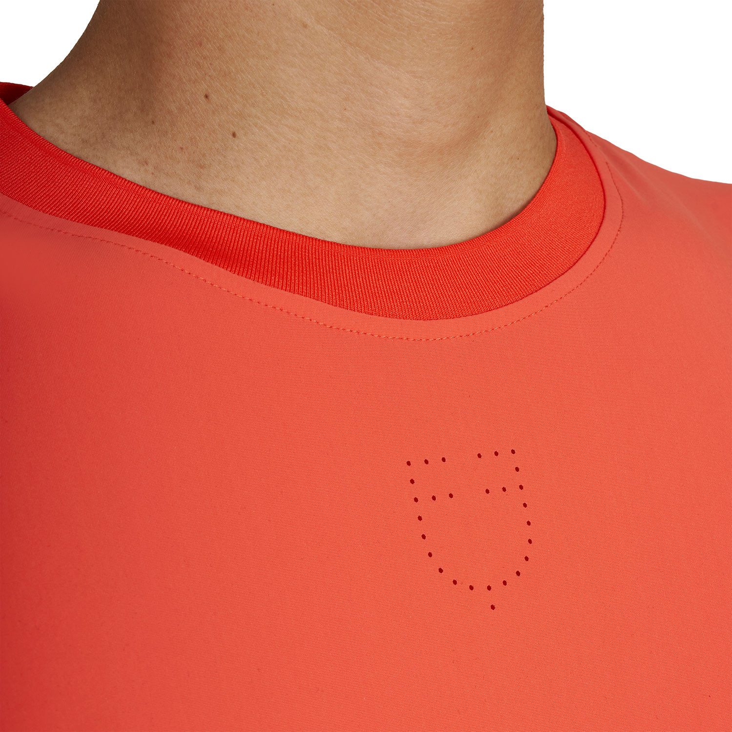 Trainings-T-Shirt für Herren aus technischem Gewebe mit Mikrolöchern