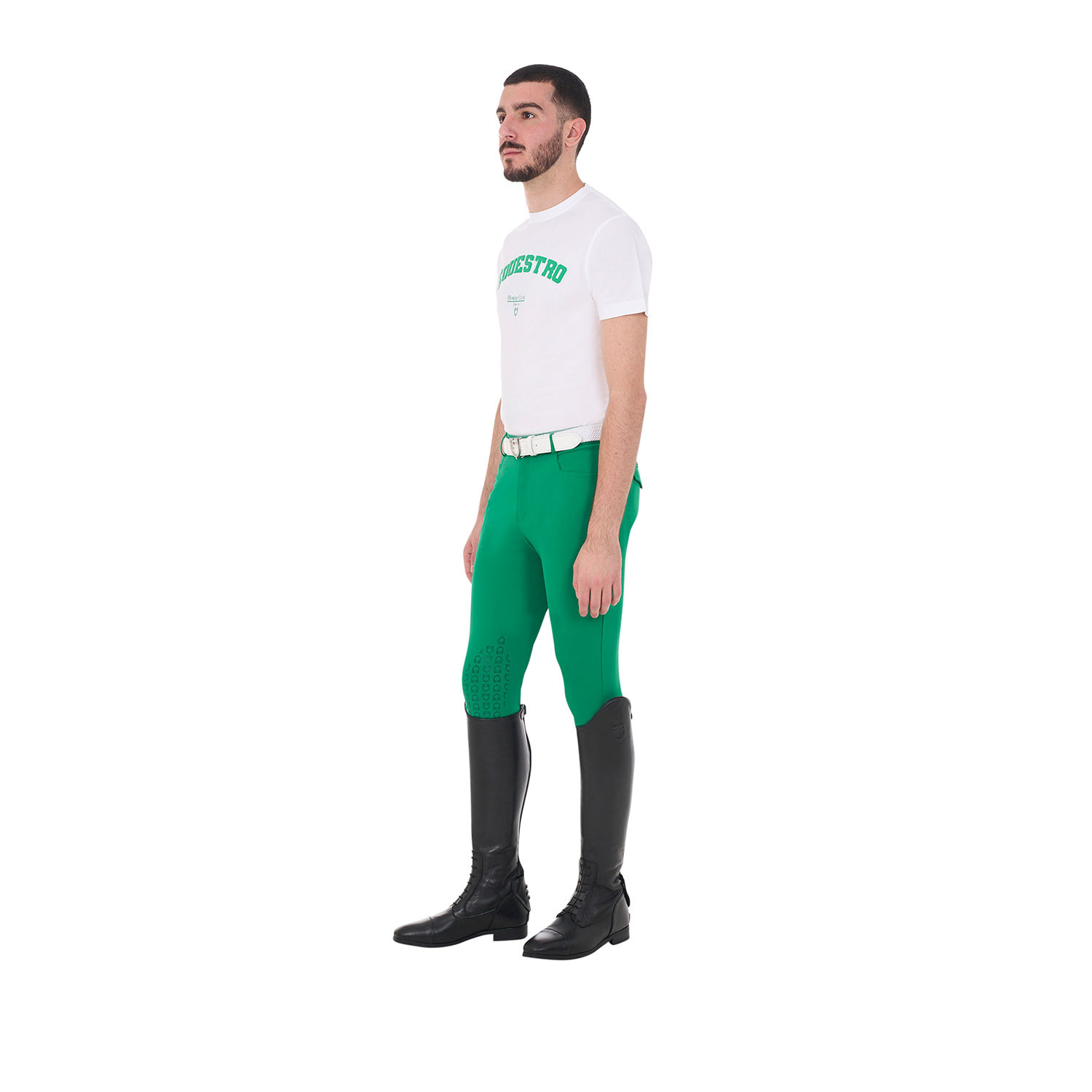 Horse Club Baumwoll-T-Shirt für Herren