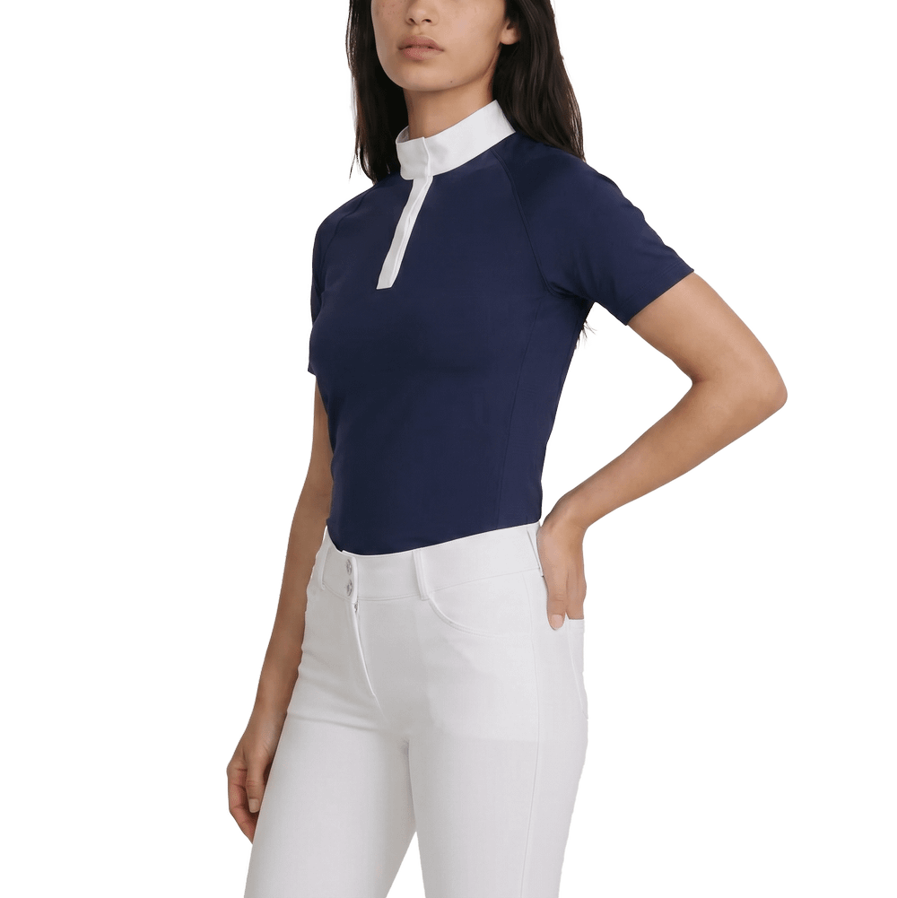 Turniershirt Damen Classic Kurzen Ärmeln