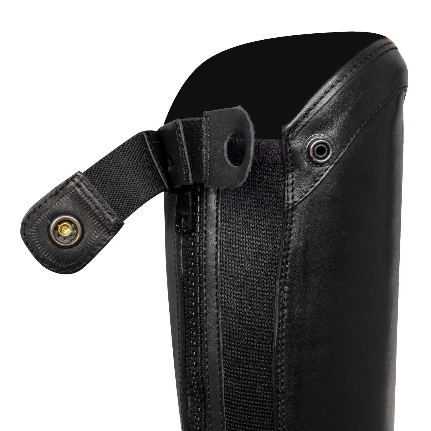 Unisex-Chaps mit Rückenreißverschluss und Gummiband